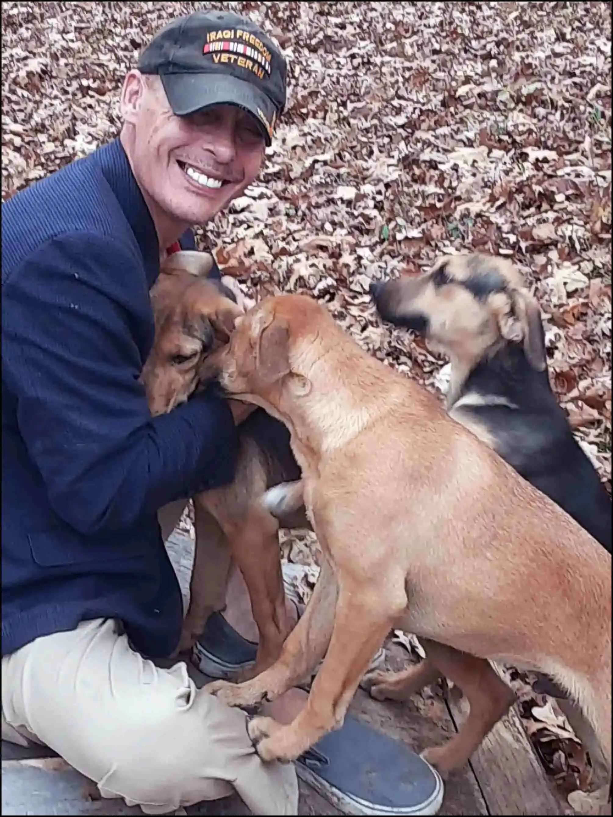 Iraq Veteran David Haave training service dogs for Veterans needing assistance returning home -- David Haave